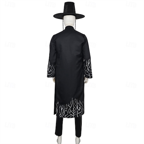  Inspirováno korejskými idoly Popová hvězda Kostým Hanbok Krásné šaty Korejský tradiční Virtuální idol Filmové kostýmy for Pánské Chlapecké Dětské Dospělé předvečer Všech svatých Karneval Výkon Comic