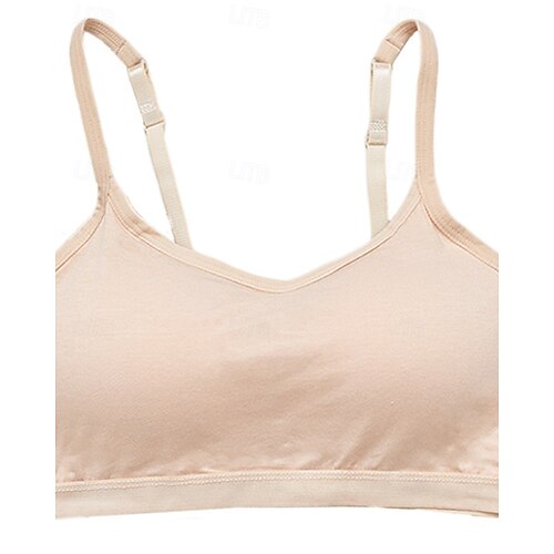  Femmes Jarretière Dos nuNightwearPolyester Date Week-end Couleur Unie Doux Noir Blanche Rose Claire Beige Gris Été