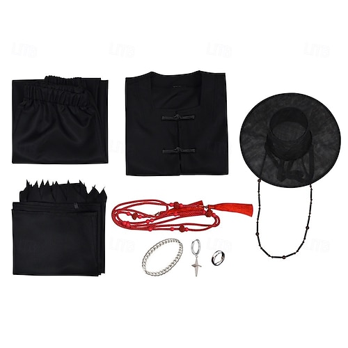  Lovci démonů z K-Popu Rúmí Saja Boys Jinu Saja Hanbok Halloween skupinové kostýmy pro páry Krásné šaty Korejský tradiční Virtuální idol Filmové kostýmy for Pro páry Pánské Dámské Dětské Dospělé