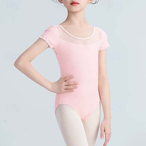 Abbigliamento da Danza per Bambini Body Tutina Colore puro