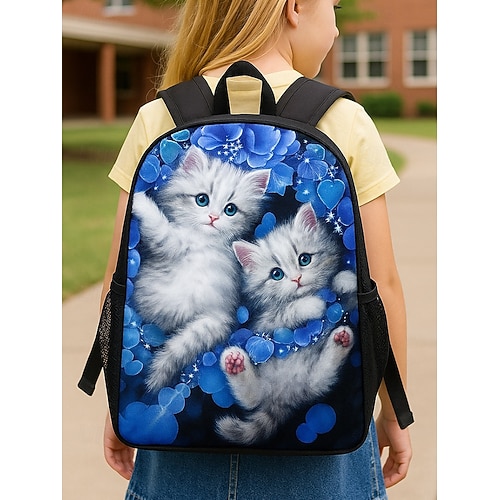 3d cat backpack for kids Cats 24cm PlayBox youll have plenty of space for all your essentials Anypack 3D Black Cat Kids