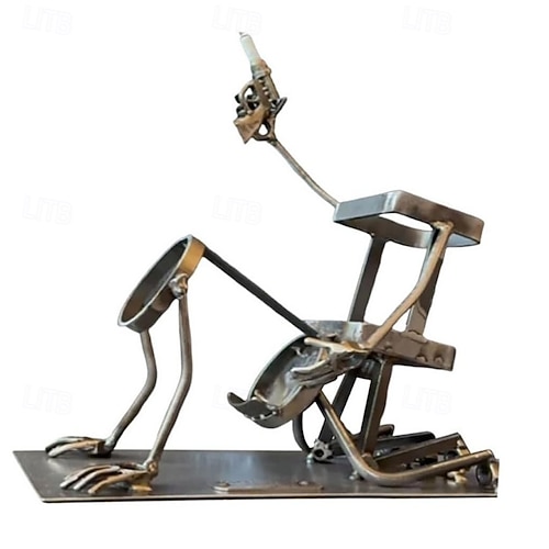 Porte-bouteille En Métal Forme Tête De Mort - Déco Steampunk Gothique Pour Vin, Whisky, Bière, Halloween, Bar