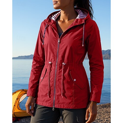 Women's rain coat Outdoor Waterproof Windproof Hiking Outfits