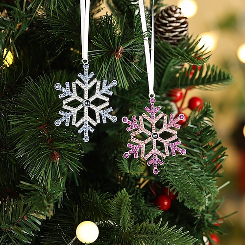  Ornement de projection de flocon de neige photo personnalisé de Noël, cadeau commémoratif personnalisé, breloque pour arbre de Noël, décoration suspendue, cadeau de Noël pour elle/lui/famille