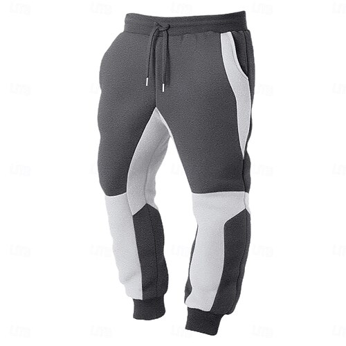 Pantaloni Da Jogging Donna Foderati In Pile, Vita Alta E Tasche - Comodi E Caldi Per L'inverno