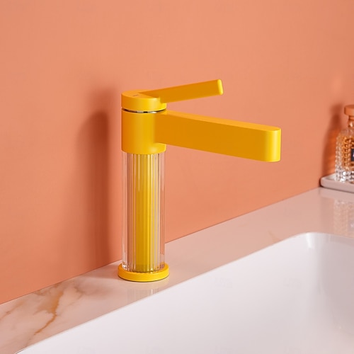 QFN Rubinetto Bagno Quadrato Nichel Spazzolato 3 Fori Con Scarico E Tubi PEX – 2 Maniglie - 3