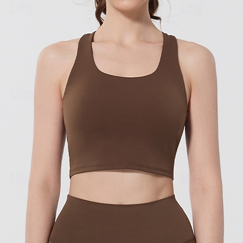 Mujer Camisetas sin mangas para hacer ejercicio Sujetadores de