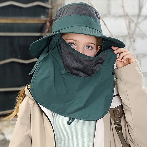 Sun Hat Bucket Hat Hat Patchwork Pattern Sun Protection Summer