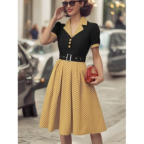navy blue dress for baby girl Amazon.com: Elegant 1950s A-Line Swing Dress Audrey Hepburn Style Women  Vintage Square Neck Sleeveless Prom Swing Tea Party Dress (Color : Blue,  Size : Small) : Clothing, Shoes & Jewelry