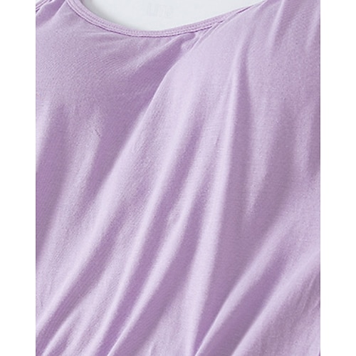  Femmes Jarretière Dos nuNightwearCoton Date Week-end Couleur Unie Doux Noir Blanche Rose Claire Vin Bleu Été