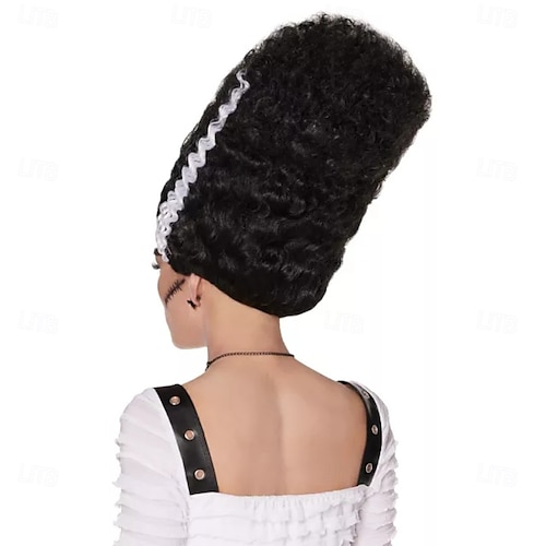  Perruque de la mariée de Frankenstein pour Halloween, cosplay, fête