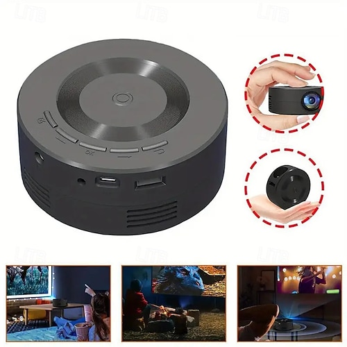 Mini projecteur portable S1 : profitez du cinéma maison où que vous soyez ! Compatible avec les smartphones, les ordinateurs portables, les lecteurs HDMI, les ports USB et les cartes SD. Mini projecteur portable S1 : profitez du cinéma maison où que vous soyez ! Compatible avec les smartphones, les ordinateurs portables, les lecteurs HDMI, les ports USB et les cartes SD.