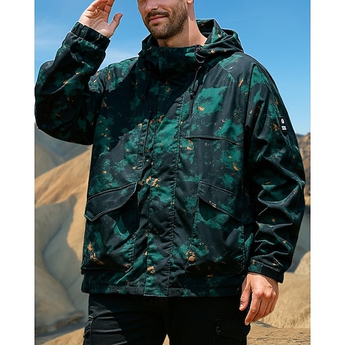 Hombre Cortavientos Chaqueta Chaqueta Softshell Chaqueta para