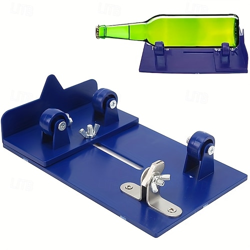 scharfer Hartmetall-Glasschneider DIY-Maschinenbausatz Glasflaschenschneider Schneidwerkzeug 2026