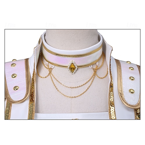  Cacciatori di demoni KPop Idolo Mira Cacciatori di demoni Costume Costume originale Idolo virtuale Cosplay di film for Per donna Adulti Halloween Carnevale Performance Con il fumetto Anime Expo