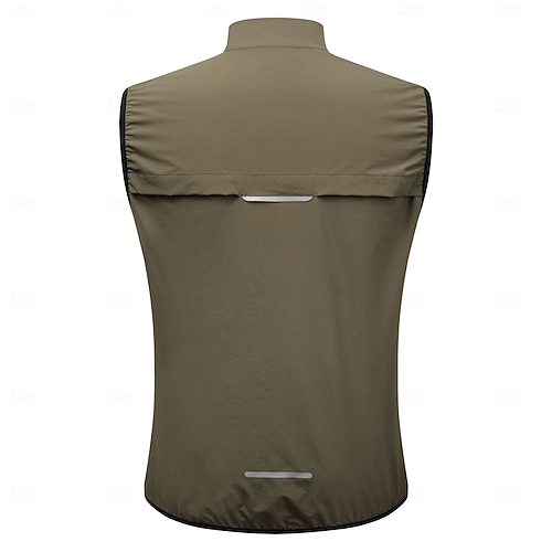 gilet da ciclismo primavera/estate wosawe antivento traspirante