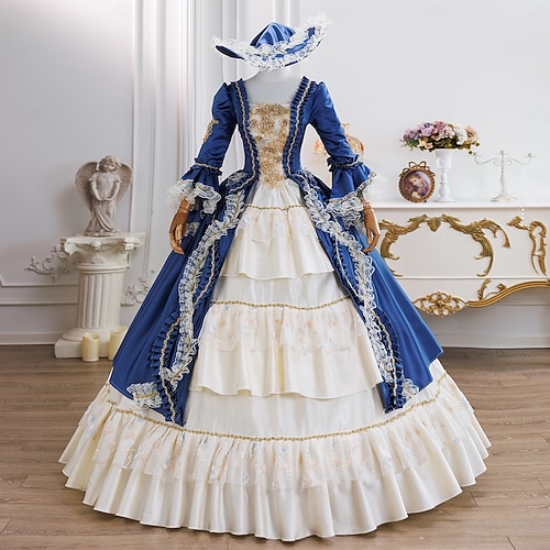 18th Century Women's Rococo Ball Gown Princess Maria Antonietta Rococo  Victorian Renaissance Vacation Dress 2026 - $310.09