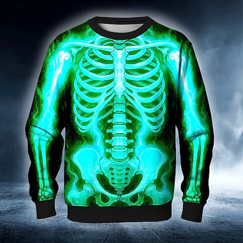 Calavera Sudadera Halloween Hombre Sudadera Con Capucha Para
