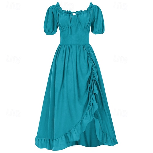 elven bridesmaid dresses Wrap and Tie Gown Brown / Plus Size Custom Fit