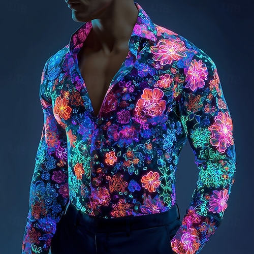 neon colored dress shirts Neon Yellow Mens Shirts - Made in USA