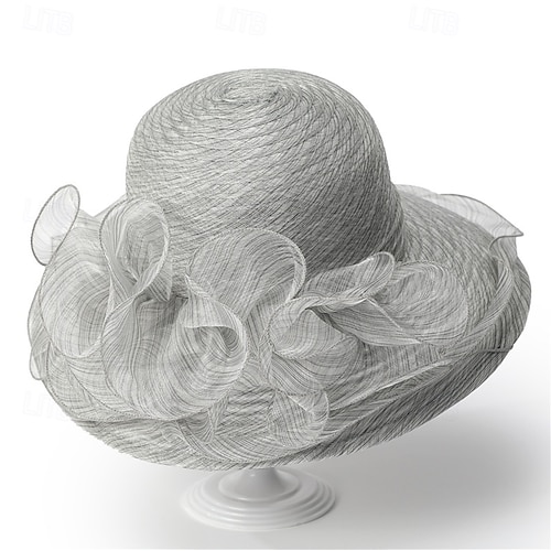 Organza Kentucky Fascinator Hat for Women - Derby Cocktail  display picture 1