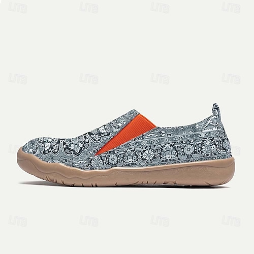  Per donna Scarpe da ginnastica Ballerine Slip-On Stampa scarpe Scarpe da ginnastica senza lacci Giornaliero Da mare Viaggi Floreale Totem nazionale Piatto Boemia Festività Informale Footing Di corda