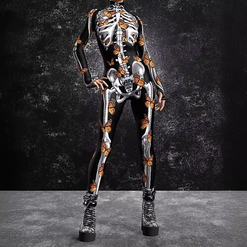 Patterned Zentai Suits Cosplay Costume Bodysuit Printing Carnival Costume  Full Body Suit Men's Women's Sexy Costume Halloween Costume for Performance  Party Masquerade Adults' 2026 - $29.99