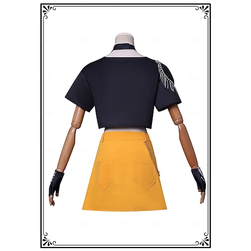  Koreaans idool geïnspireerd Popster Cosplay kostuum Groepskostuum Feestkleding Film cosplay for Dames Voor meisjes Kinderen Volwassenen Halloween Carnaval Prestatie Strip Con Anime Expo