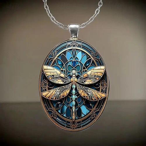 1 pièce Collier For Femmes Rue Quotidien Alliage Classique Libellule