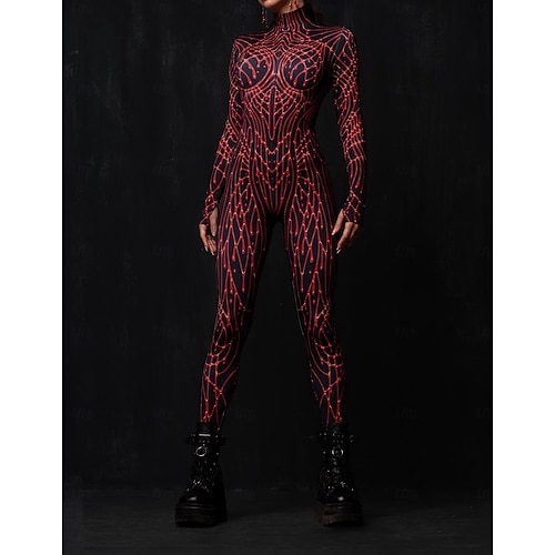 Patterned Zentai Suits Cosplay Costume Bodysuit Printing Carnival Costume  Full Body Suit Men's Women's Sexy Costume Halloween Costume for Performance  Party Masquerade Adults' 2026 - CHF25