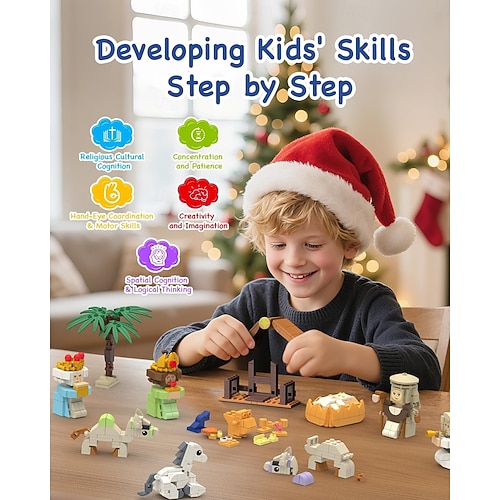 Ημερολόγιο γέννησης 2025 χριστουγεννιάτικο δώρο για παιδιά, κιτ δομικών στοιχείων 24 ημερών, σετ ημερολογίου αντίστροφης μέτρησης, παιχνίδια κατασκευής για αγόρια, κορίτσια, εφήβους &ενήλικες  Ημερολόγιο γέννησης 2025 χριστουγεννιάτικο δώρο για παιδιά, κιτ δομικών στοιχείων 24 ημερών, σετ ημερολογίου αντίστροφης μέτρησης, παιχνίδια κατασκευής για αγόρια, κορίτσια, εφήβους &ενήλικες