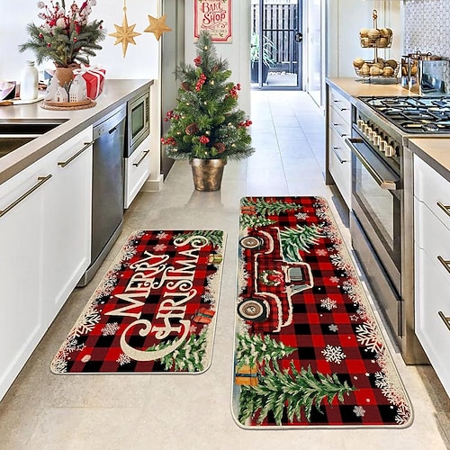 Xiyocadt Weihnachts Kristallvelours Anti Rutsch Fu? Produktbild-Vorschau 2