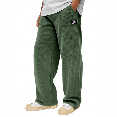 Celanisai Baggy Jogginghose Herren - Oversize Fleece Hose Mit Kordelzug Für Winter & Lounge