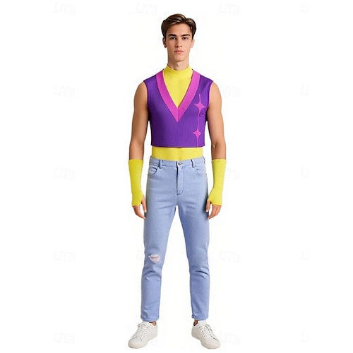 Lovci démonů z K-Popu Zoey Tajemství Saja Boys Halloween skupinové kostýmy pro páry Krásné šaty Virtuální idol Filmové kostýmy for Pánské Dámské Dospělí předvečer Všech svatých Karneval Výkon Comic