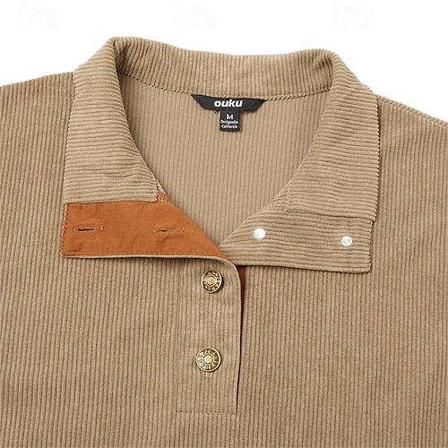  رجالي كنزة سروال قف بجانب الطريق مشمش أسود أزرق بني كاكي رقبة طوقية مرتفعة ألوان متناوبة بقع تكتيكي الرياضة & في الخارج فضفاض سروال قصير أناقة الشارع كاجوال رياضية للربيع والصيف ملابس هوديس بلوزات