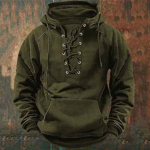 Miesten huppari kiristysnyörillä varustetut hupparit musta pinkki armeijan vihreä sininen khaki hupullinen yksivärinen etutasku urheilu ulko- päivittäin loma katutyyli perus rento syksy talvi vaatteet vaatteet hupparit collegepaidat  Miesten huppari kiristysnyörillä varustetut hupparit musta pinkki armeijan vihreä sininen khaki hupullinen yksivärinen etutasku urheilu ulko- päivittäin loma katutyyli perus rento syksy talvi vaatteet vaatteet hupparit collegepaidat