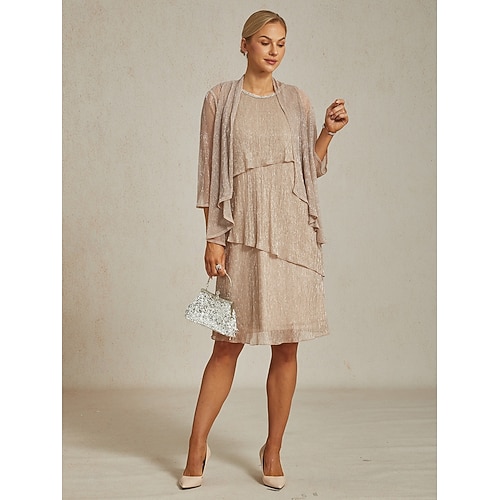 Femmes Robe Midi Robe fourreau Robe Plissée Robe dos nu Élégant Fête Formel Soirée robe demoiselle d honneur Cocktail Coupe régulière Couleur Unie Sans manches Col ras du cou Dorée rose Été Printemps  Femmes Robe Midi Robe fourreau Robe Plissée Robe dos nu Élégant Fête Formel Soirée robe demoiselle d honneur Cocktail Coupe régulière Couleur Unie Sans manches Col ras du cou Dorée rose Été Printemps