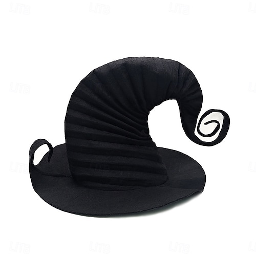  Жен. Шляпа Праздничная шляпа Косплей Дышащий Хэллоуин Чистый цвет