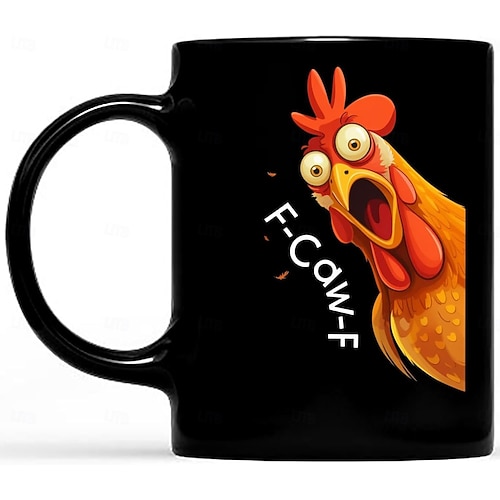 Hühner-Tasse „Früher War Ich Normal“ – Geschenk Für Hühnerhalter, Spülmaschinenfest, Beidseitig Bedruckt