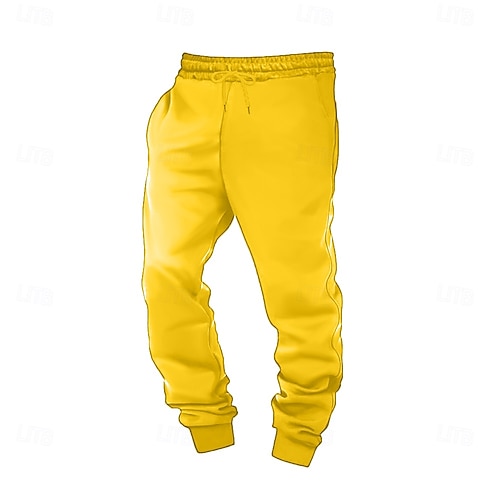 Men's Sweatpants Joggers Fleece Pants Trousers Casual Pants