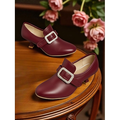  Naisten vihreät 1920-luvun vintage-tyyliset matalakorkoiset avokkaat strassikivisoljella – retrotyyliset edvardiaaniset juhlakengät Gatsby-juhliin, cosplayhin ja virallisiin tilaisuuksiin