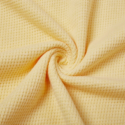  Pánské Waffle Polo košile Golfová košile ulice Ležérní Klopa Dlouhý rukáv Základní Moderní Bez vzoru S texturou Knoflíky Jaro Podzim Celý rok Běžný Modrošedá Černá Bílá Žlutá Červená Šedá Waffle Polo