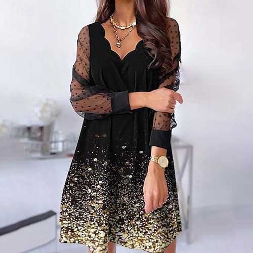loose fitting short dresses Mariah Short Dress in Premium Viscose, Light and Comfortable