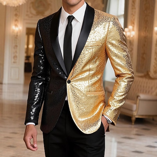 Disco Funny Jacket Blazer Christmas Party Suit Sequin Fancy Dress Men's Fancy Dress New Year Party & Evening Retro Theme Party Adults Coat 2026 - $87.99 Disco Funny Jacket Blazer Christmas Party Suit Sequin Fancy Dress Men's Fancy Dress New Year Party & Evening Retro Theme Party Adults Coat 2026 - $87.99