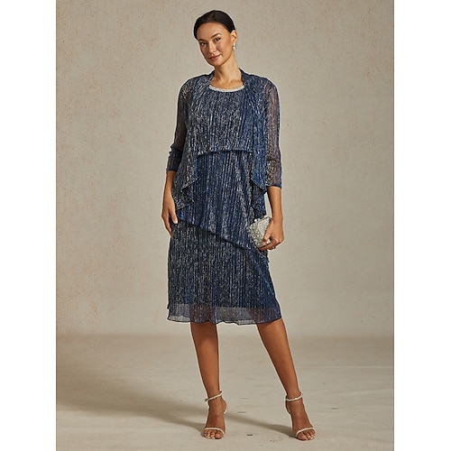 Femmes Robe Midi Robe fourreau Robe Plissée Robe dos nu Élégant Fête Formel Soirée robe demoiselle d honneur Cocktail Coupe régulière Couleur Unie Sans manches Col ras du cou bleu marine Ét  Femmes Robe Midi Robe fourreau Robe Plissée Robe dos nu Élégant Fête Formel Soirée robe demoiselle d honneur Cocktail Coupe régulière Couleur Unie Sans manches Col ras du cou bleu marine Ét