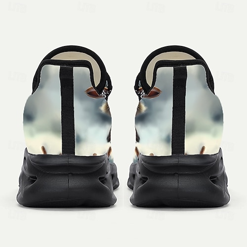  Ανδρικά χριστουγεννιάτικα αθλητικά παπούτσια με τον Άγιο Βασίλη – διασκεδαστικό τρισδιάστατο σχέδιο με τον Άγιο Βασίλη, άνετη εφαρμογή, ιδανικά για πάρτι και χριστουγεννιάτικες γιορτές