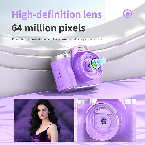 2025年 デジタルカメラ 8倍ズーム 1.56インチ 高解像度 128 GB TF