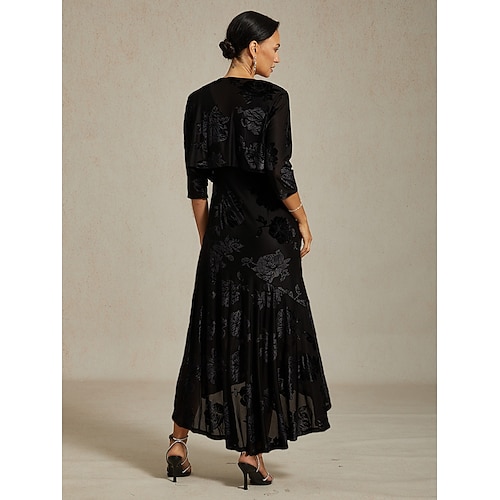 Damska welurowa sukienka maxi dopasowana sukienka trumpeta syrenka sukienka w literę A elegancka formalna impreza koktajlowa gość weselny wieczorna impreza regularny krój kwiatowy bez rękawów okrągły  Damska welurowa sukienka maxi dopasowana sukienka trumpeta syrenka sukienka w literę A elegancka formalna impreza koktajlowa gość weselny wieczorna impreza regularny krój kwiatowy bez rękawów okrągły