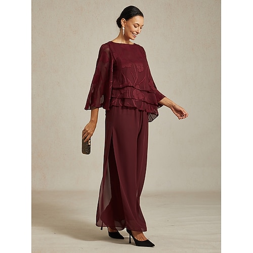 女性用 レースシャツ ブラウス ドレッシーなトップス シフォントップス 純色 フラワー エレガント スタイリッシュ カジュアル ハーフスリーブ フラッタースリーブ ボートネック レギュラートップス 結婚式のゲスト ワーク 日常 アシンメトリーヘム ワイン 夏 春 秋  女性用 レースシャツ ブラウス ドレッシーなトップス シフォントップス 純色 フラワー エレガント スタイリッシュ カジュアル ハーフスリーブ フラッタースリーブ ボートネック レギュラートップス 結婚式のゲスト ワーク 日常 アシンメトリーヘム ワイン 夏 春 秋