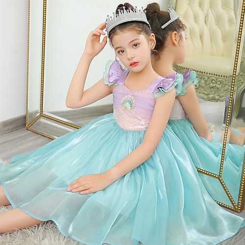 mermaid fairy dress up Ocean Beach Mermaid Dress Large 6-8 Years – The Fairy Shop main image 0